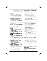 Preview for 74 page of DeWalt DW941 Instructions Manual