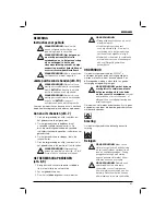 Preview for 87 page of DeWalt DW941 Instructions Manual