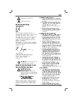 Preview for 91 page of DeWalt DW941 Instructions Manual