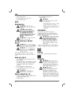 Preview for 98 page of DeWalt DW941 Instructions Manual