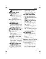 Preview for 109 page of DeWalt DW941 Instructions Manual