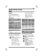 Preview for 113 page of DeWalt DW941 Instructions Manual