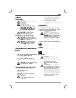 Preview for 121 page of DeWalt DW941 Instructions Manual