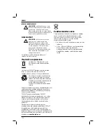 Preview for 122 page of DeWalt DW941 Instructions Manual