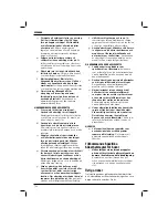 Preview for 126 page of DeWalt DW941 Instructions Manual