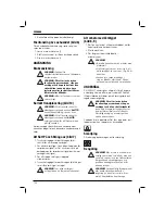 Preview for 132 page of DeWalt DW941 Instructions Manual