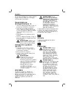 Preview for 158 page of DeWalt DW941 Instructions Manual