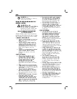 Preview for 8 page of DeWalt DW955 Original Instructions Manual