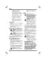 Preview for 28 page of DeWalt DW955 Original Instructions Manual