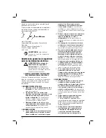 Preview for 46 page of DeWalt DW955 Original Instructions Manual