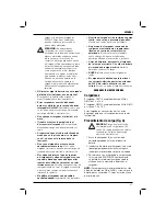 Preview for 49 page of DeWalt DW955 Original Instructions Manual