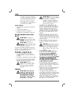 Preview for 54 page of DeWalt DW955 Original Instructions Manual