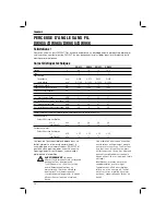 Preview for 58 page of DeWalt DW955 Original Instructions Manual