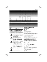 Preview for 59 page of DeWalt DW955 Original Instructions Manual