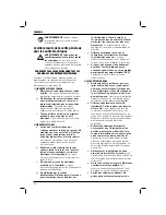 Preview for 60 page of DeWalt DW955 Original Instructions Manual