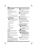 Preview for 66 page of DeWalt DW955 Original Instructions Manual