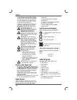 Предварительный просмотр 124 страницы DeWalt DWC410 Original Instructions Manual