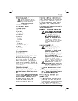 Предварительный просмотр 125 страницы DeWalt DWC410 Original Instructions Manual