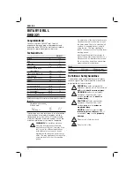 Предварительный просмотр 22 страницы DeWalt DWD221 Original Instructions Manual