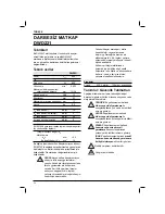 Предварительный просмотр 98 страницы DeWalt DWD221 Original Instructions Manual