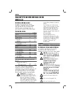 Preview for 16 page of DeWalt DWE1622 Original Instructions Manual