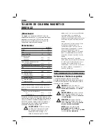 Preview for 36 page of DeWalt DWE1622 Original Instructions Manual