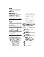 Preview for 66 page of DeWalt DWE1622 Original Instructions Manual