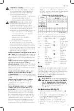 Предварительный просмотр 7 страницы DeWalt DWE300 Instruction Manual