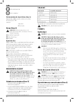 Предварительный просмотр 62 страницы DeWalt DWE305 Instructions Manual