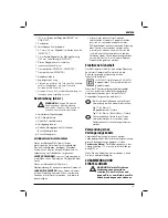 Предварительный просмотр 21 страницы DeWalt DWE314 Original Instructions Manual