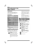 Предварительный просмотр 28 страницы DeWalt DWE314 Original Instructions Manual