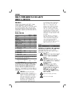 Предварительный просмотр 92 страницы DeWalt DWE314 Original Instructions Manual