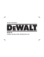 DeWalt DWE357-XE Instruction Manual предпросмотр