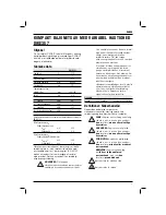 Preview for 5 page of DeWalt DWE357 Original Instructions Manual