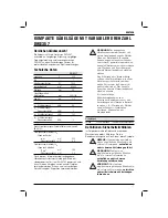 Preview for 13 page of DeWalt DWE357 Original Instructions Manual