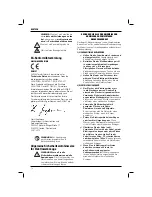 Preview for 14 page of DeWalt DWE357 Original Instructions Manual