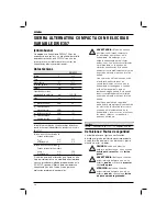 Preview for 30 page of DeWalt DWE357 Original Instructions Manual