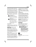 Preview for 45 page of DeWalt DWE357 Original Instructions Manual