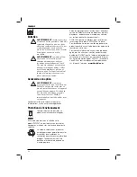 Preview for 46 page of DeWalt DWE357 Original Instructions Manual