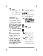 Preview for 54 page of DeWalt DWE357 Original Instructions Manual