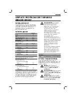 Preview for 57 page of DeWalt DWE357 Original Instructions Manual