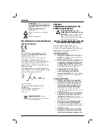 Preview for 58 page of DeWalt DWE357 Original Instructions Manual