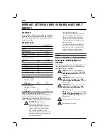 Preview for 66 page of DeWalt DWE357 Original Instructions Manual