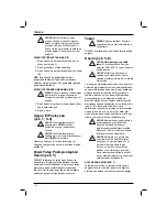 Preview for 104 page of DeWalt DWE357 Original Instructions Manual