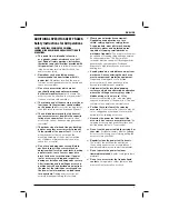 Preview for 7 page of DeWalt DWE4001 Original Instructions Manual