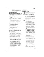 Preview for 13 page of DeWalt DWE4001 Original Instructions Manual