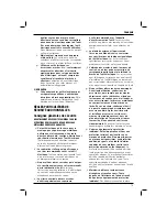 Preview for 21 page of DeWalt DWE4001 Original Instructions Manual