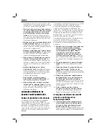 Preview for 22 page of DeWalt DWE4001 Original Instructions Manual