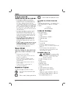 Preview for 24 page of DeWalt DWE4001 Original Instructions Manual