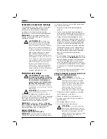 Preview for 26 page of DeWalt DWE4001 Original Instructions Manual